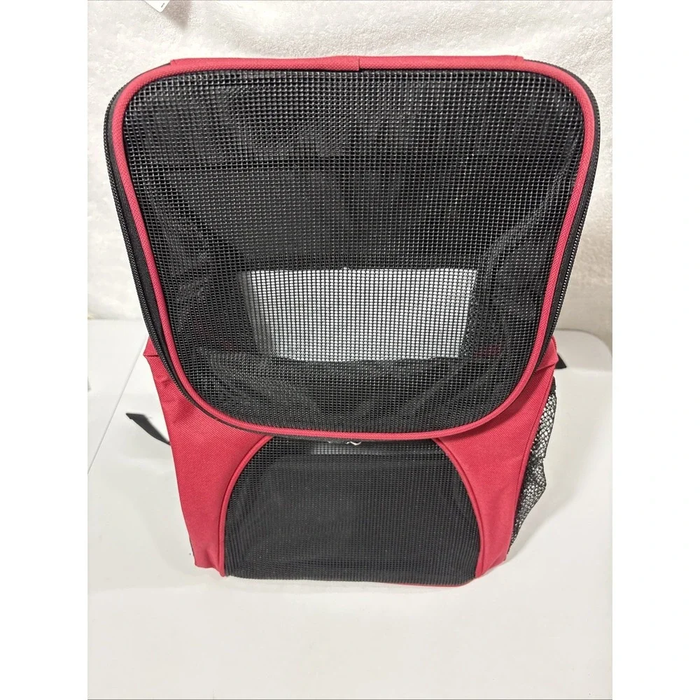 PetAmi Premium X Small Pet Backpack Carrier Removable Sherpa Pad Safety Strap